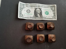 Load image into Gallery viewer, Decorative Resin Square Nuts- 1 Dozen