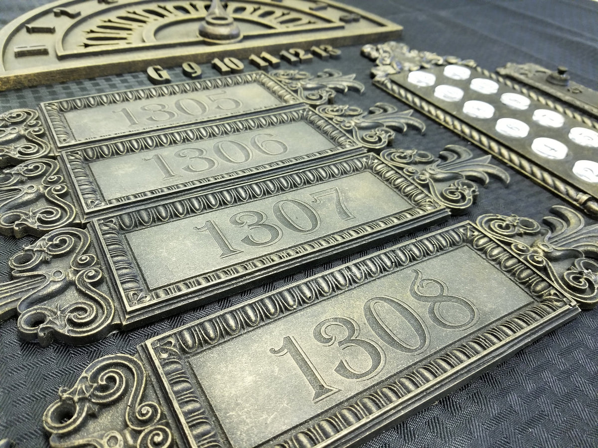 Vintage Elevator 13th floor set – The Build Cave