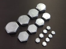 Load image into Gallery viewer, Decorative Resin Bolt Heads for 1 inch bolts- 1 Dozen