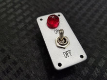 Load image into Gallery viewer, 1950-1970's Switch with Resin Replica Plate and Jewel Light (Resin Replica)