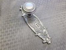 Load image into Gallery viewer, Antique Door Knob & Door Plate (Resin Replica)