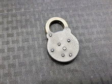 Load image into Gallery viewer, Black 5 Lever Lock (Resin Replica)