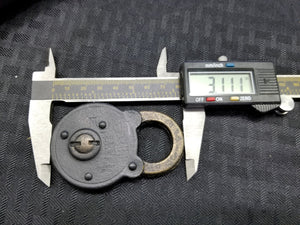 Black 5 Lever Lock (Resin Replica)