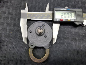 Black 5 Lever Lock (Resin Replica)
