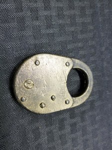 Antique Brass 6 Lever Lock (Resin Replica)