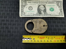 Load image into Gallery viewer, Antique Brass 6 Lever Lock (Resin Replica)