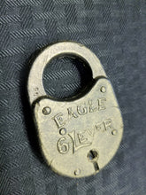 Load image into Gallery viewer, Antique Brass 6 Lever Lock (Resin Replica)