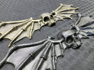 Skull and Wings ornament (resin)