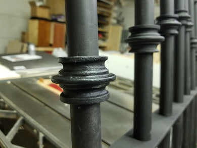 Set of 4 Baluster Collars for PVC Pipe (resin)