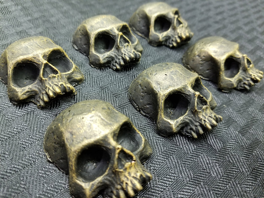 Skulls (Resin) - Set of 6