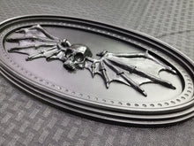 Load image into Gallery viewer, Skull Batwings Oval Ornament