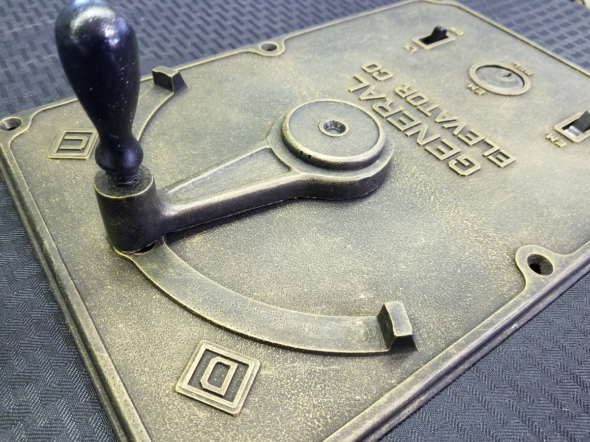 Elevator Manual Control Lever