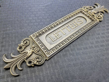 Load image into Gallery viewer, Art Deco Style Door Letter Slot (Resin Replica)