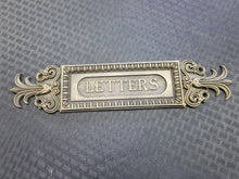Load image into Gallery viewer, Art Deco Style Door Letter Slot (Resin Replica)