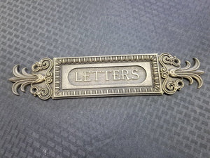 Art Deco Style Door Letter Slot (Resin Replica)