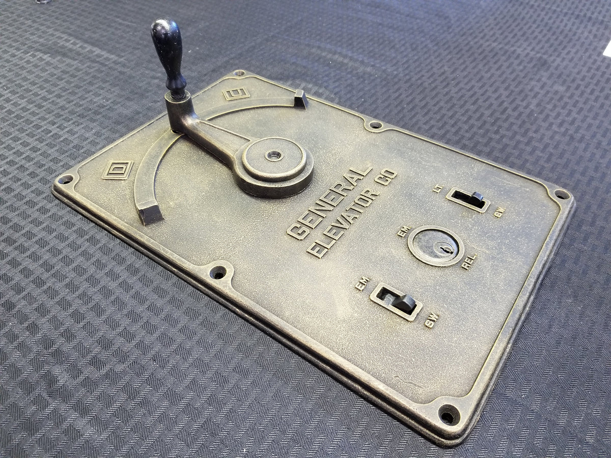 Elevator Manual Control Lever