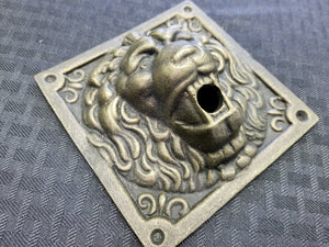 Lion Doorbell/Button Plate