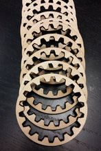 Load image into Gallery viewer, Wooden Interior Teeth Ring Gears - Steampunk