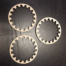 Load image into Gallery viewer, Wooden Interior Teeth Ring Gears - Steampunk